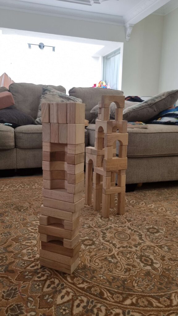 wooden blocks